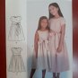 Girl's Dress Simplicity S9246 Party Church Special Dress Sash Sz. 3-6 NEW UNCUT