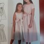 Girl's Dress Simplicity S9246 Party Church Special Dress Sash Sz. 3-6 NEW UNCUT