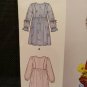 Simplicity 8708 Cottage core Dress w Raised Ruffle Neck, Sleeve Options Sz 7-14