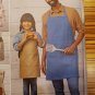 Simplicity S9301 Aprons Full & Half for Men Women Adults Kids Sizes S - XL New