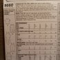 Simplicity Pattern 8660 Toddlers' Knit Top Pants Jumper Overalls 2 Sizes 1/2~4