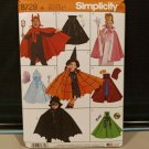 8729 Children's Costume Capes,  Sizes S-L New Uncut Simplicity Sewing Pattern