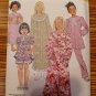 1571 SIMPLICITY sewing pattern Girls SLEEPWEAR nightgown SZ 7 - 14 pajamas uncut