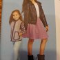 Simplicity 8027 Pattern Jacket Vest Skirt Top Leggings Girls Size 3 4 5 6 New