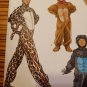 Simplicity 2855 Animal Jumpsuit Halloween Costume Pattern Children's Sz XS S M L