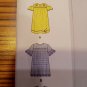 Simplicity 8619 Girls' Dress w/Sleeve Variations Size 3-8 Sewing Pattern New