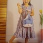 Simplicity 8565 Pattern RUBY JEAN'S CLOSET ~ DRESSES & PURSE ~ Child 3-8