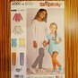 Simplicity 8566 Girl's Knit Tunic Tops Leggings Sizes 7- 14 Easy To Sew Pattern