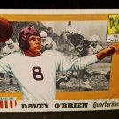 DAVEY O BRIEN Quarterback Topps 1955 Vintage Football/Rookie Card/ Sports Card