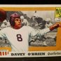 DAVEY O BRIEN Quarterback Topps 1955 Vintage Football/Rookie Card/ Sports Card