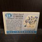 DAVEY O BRIEN Quarterback Topps 1955 Vintage Football/Rookie Card/ Sports Card