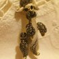BROOCH/PIN Rare Vintage Lind Gal Signed LG Enamel Poodle Puppy Dog Fashion Retro