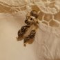 BROOCH/PIN Rare Vintage Lind Gal Signed LG Enamel Poodle Puppy Dog Fashion Retro