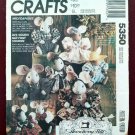 McCalls 5350 Crafts Stuffed Animal Bunnies & Mice Original Design Goodberry Hill