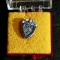 Kress Public School Service Education 5 years Sterling Silver Texas Pinback Vtg