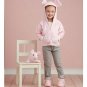 New Simplicity Sewing Pattern 9391 Toddler's Jackets & Plush Animals Sz (1/2-4)