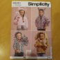 New Simplicity Sewing Pattern 9391 Toddler's Jackets & Plush Animals Sz (1/2-4)