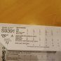New Simplicity Sewing Pattern 9391 Toddler's Jackets & Plush Animals Sz (1/2-4)