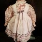 Vintage Porcelain DYNASTY DOLL Collection Felicia with Tag Metal Stand 18" Inch