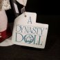 Vintage Porcelain DYNASTY DOLL Collection Felicia with Tag Metal Stand 18" Inch