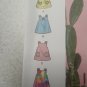 SIMPLICITY S9318 TODDLER SIZE 1,2,3,4 TENT TOPS DRESSES,SHORTS SEWING PATTERN