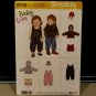 Simplicity Sewing Pattern 8759 Baby Overalls Jacket Vest And Hat XXS-L Uncut/New