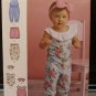 Simplicity 8933 A Babies Knit Rompers Headband Pants  Sportswear-XXS-XS-S-M-L