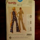 BURDA Sewing Pattern 6891 Retro Style Bell Bottom Pants Tops Sizes 8-18 Uncut FF