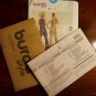 BURDA Sewing Pattern 6891 Retro Style Bell Bottom Pants Tops Sizes 8-18 Uncut FF