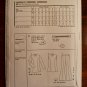 BURDA Sewing Pattern 6891 Retro Style Bell Bottom Pants Tops Sizes 8-18 Uncut FF