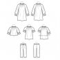 Simplicity Sewing Pattern 9393 Children's Dress, Tunic, Top & Pants Sz 3-8/Uncut