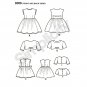 SIMPLICITY SEWING PATTERN 8306 CHILD'S VINTAGE 1950S DRESS & LINED JACKET SZ 3-8