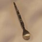 Vintage BOMA PEWTER Canada Totem Pole Novelty Spoon/ Small Ladle Design 3" long