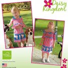 SIMPLICITY Sewing Pattern 1393 Toddler's Dress,Top,Shorts,Bag & Headband Sz1/2-4