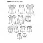 SIMPLICITY Sewing Pattern 8346 Babies' Dress and Panties Sizes XXS-L Uncut/New
