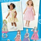 SIMPLICITY Project Runway Collection Sewing Pattern 2265 Toddler's Dress Sz 6M-3
