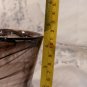 KOSTA BODA MINE Tumbler Rocks Glass Drinkware Cup Water Black Swirl Design Stamp