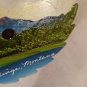 REFRIGERATOR MAGNET Billings Montana Mountain Travel Souvenir Hand Painted Oil