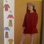 SIMPLICITY S8964 GIRL'S SIZE 3-8 DRESSES or TOPS. PANTS, HAT SEWING PATTERN New