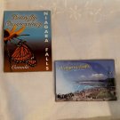 FRIDGE MAGNET Panoramic Niagara Falls/ Butterfly Conservatory 3" Travel Souvenir