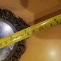VINTAGE Ornate Italian Antiqued Brass Metal Framed Forest Wall Hanging 7x5 Italy