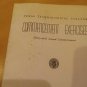 1962 Texas Technical College Commencement Program Tech University History Rare