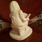 VINTAGE Austin Sculpture Bright Eyes Girl w/ Dog sculpture by Dee Crowley 1987