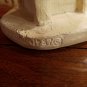 VINTAGE Austin Sculpture Bright Eyes Girl w/ Dog sculpture by Dee Crowley 1987