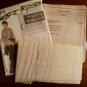 THE SEWING WORKSHOP Collection Printed Pattern Bells & Whistles Shirt Sz XS-XXL