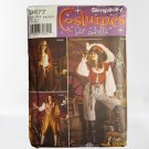 Simplicity Sewing Pattern 3677 Adult Pirate Costume - Misses Sizes 6, 8, 10, 12