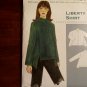 The SEWING WORKSHOP Liberty Shirt or Jacket Printed Pattern, Sizes XS-XXL/Uncut