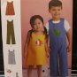 SIMPLICITY SEWING PATTERN S8934 A TODDLERS JUMPER,JUMPSUIT,ROMPERS SIZE 1/2-4