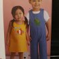 SIMPLICITY SEWING PATTERN S8934 A TODDLERS JUMPER,JUMPSUIT,ROMPERS SIZE 1/2-4