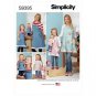 Simplicity Sewing Pattern 9395 Aprons for Misses Girls 18" Doll  3-8/S-M-L/Uncut